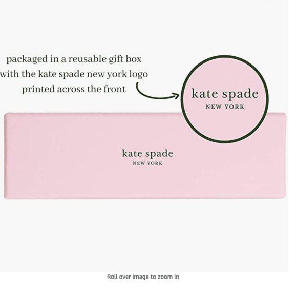 kate spade enchanted stripe pink blue yellow green pen nwt - Picture 4 of 7